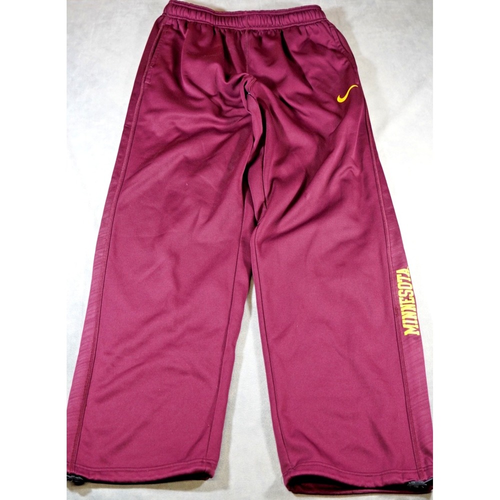 Nike Therma-Fit Men's Maroon University of Minnesota Gophers Sweatpants Size L